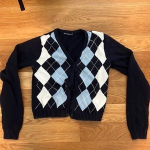 Brandy Melville Argyle Cardigan